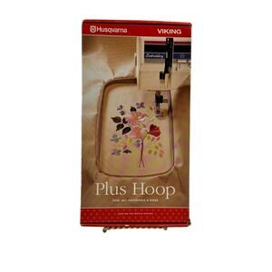 Husqvarna Viking Plus Embroidery Hoop For #1+ Orchidea & Rose